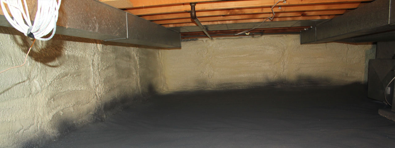 Dover spray foam insulation for crawl spaces